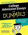 College Admission Essays For Dummies - Geraldine Woods