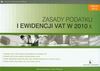 Zasady podatku i ewidencji VAT 2010 - Wanda Karasińska, Janusz Piotrowski