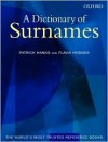 A Dictionary of Surnames - Patrick Hanks, Flavia Hodges