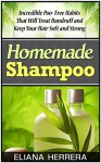 Homemade Shampoo: Incredible Poo- Free Habits That Will Treat Dandruff and Keep Your Hair Soft and Strong (Homemade shampoo, homemade shampoo making for beginners, homemade shampoo making) - Eliana Herrera