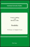 Possibility: An Essay In Utopian Vision - Francis Golffing