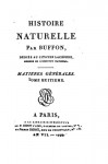 Histoire naturelle - Tome VIII (French Edition) - Buffon