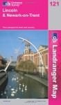 Lincoln and Newark-on-Trent (Landranger Maps) 121 (OS Landranger Map) - Ordnance Survey