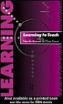 Learning to Teach - Neville Bennett, Clive Carre