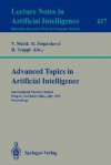 Advanced Topics in Artificial Intelligence: International Summer School, Prague, Czechoslovakia, July 6-17, 1992. Proceedings - Vladimir Marik