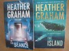Heather Graham The Seance, The Island (2 Paperbacks)
