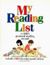 My Reading List: A Child's Personal Reading Record - Emily Ellison