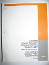 Case CX135SR Crawler Excavator Parts Catalog Book Manual Original 7-8370 - Case / Case IH