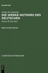 Der Psalter: Psalm 101-150, Die Cantica Und Die Katechetischen Texte - Petrus W. Tax