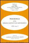 Investigations in the General Theory of Statistical Decisions (Proceedings of the Steklov Institute of Mathematics ; No 124) - A.S. Holevo