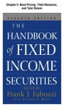 The Handbook of Fixed Income Securities, Chapter 5 - Bond Pricing, Yield Measures, and Total Return - Frank J. Fabozzi