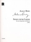 7 Fruehe Lieder. Gesang Hoch, Klavier - Berg Alban