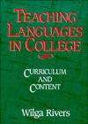 Teaching Languages in College - Wilga M. Rivers