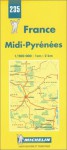 Michelin Midi-Pyrenees, France Map No. 235 (Michelin Maps & Atlases) - Michelin Travel Publications