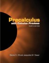 Precalculus with Calculus Previews - Dennis G. Zill, Jacqueline M Dewar