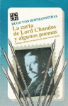 La Carta De Lord Chandos Y Algunos Poemas (Cuadernos De La Gaceta) (Spanish Edition) - Hugo von Hofmannsthal