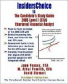 Insiderschoice to the Candidate's Guide for 2005 Level I (CFA) Chartered Financial Analyst Learning Outcome Statements - Jane Vessey, M. Afdal Pamilih, David Stewary