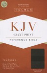 KJV Giant Print Reference Bible, Brown/Chocolate LeatherTouch - Holman Bible Publisher