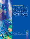 Encyclopedia Of Survey Research Methods (2 Volume Set) - Paul J. Lavrakas