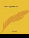 Following of Christ - John Tauler