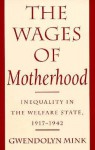 The Wages of Motherhood: Inequality in the Welfare State, 1917 1942 - Gwendolyn Mink