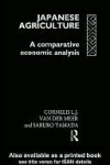 Japanese Agriculture: A Comparative Economic Analysis - Cornelius van der Meer, Saburo Yamada, Saburo