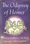 The Odyssey of Homer - Alfred J. Church, John Flaxman