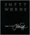 Empty Words: Writings '73-'78 - John Cage