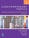 Contemporary Topics 1: Academic Listening and Note-Taking Skills, 3rd Edition - Helen Solorzano