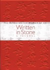 Written in Stone: A Journal: Red, Vol. 2 (Written in Stone Journals) - The Metropolitan Museum Of Art