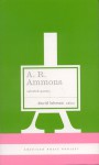 A. R. Ammons: Selected Poems - A.R. Ammons, David Lehman