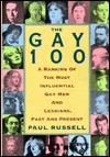 The Gay 100: A Ranking Of The Most Influential Gay Men And Lesbians, Past And Present - Paul Russell