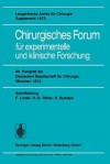 90. Kongrea Der Deutschen Gesellschaft Fa1/4r Chirurgie, Ma1/4nchen, 30. Mai - 2. Juni 1973 - F. Linder