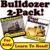 Bulldozer 2 Pack: Bulldozers Working In Construction & Big Bulldozers (80+ Photos of Awesome Bulldozers) - Kevin Kalmer