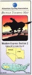 Bicycle Touring Map: Western Express Section 2 - Adventure Cycling Association, ACA