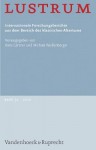 Lustrum: Internationale Forschungsberichte Aus Dem Bereich Des Kalssischen Altertums - Hans Gartner, Michael Weibenberger