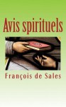 Avis Spirituels - Francis de Sales