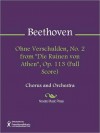 Ohne Verschulden, No. 2 from "Die Ruinen von Athen", Op. 113 (Full Score) - Ludwig van Beethoven