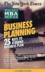 The New York Times Pocket MBA Series: Business Planning (Pocket Mba Series) - Edward E. Williams, James R. Thompson, H. Albert Napier