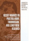 Recent Advances in Prostaglandin, Thromboxane, and Leukotriene Research - Helmut Sinzinger, Bengt Samuelsson, Sir John R Vane