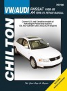 VW Passat & Audi A4: VW Passat, 1998 thru 2005 and Audi A4, 1996 thru 2001 (Chilton's Total Car Care Repair Manuals) - Eric Godfrey