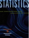 Statistics, the Exploration and Analysis of Data - Jay L. DeVore, Roxy L. Peck