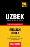 Uzbek vocabulary for English speakers - 9000 words - Andrey Taranov