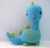 Dinosaur Crochet Amigurumi Pattern - Amy Gaines