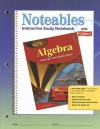 Algebra: Concepts and Applications: Interactive Study Notebook with Foldables - Dinah Zike, Douglas Fisher