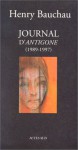 Journal D'antigone: 1989 1997 - Henry Bauchau