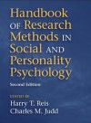 Handbook of Research Methods in Social and Personality Psychology - Harry T Reis, Charles M Judd