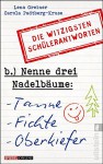 Nenne drei Nadelbäume: Tanne, Fichte, Oberkiefer: Die witzigsten Schülerantworten - Lena Greiner, Carola Padtberg-Kruse