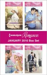 Harlequin Romance January 2016 Box Set: His Princess of ConvenienceHoliday with the MillionaireThe Husband She'd Never MetUnlocking Her Boss's Heart - Rebecca Winters, Scarlet Wilson, Barbara Hannay, Christy McKellen