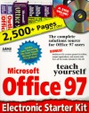 Office 97 Electronic Starter Kit, with 2 CD-ROM (Teach Yourself) - Sams Publishing